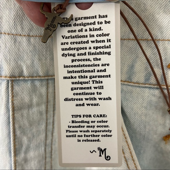 Show Me Your Mumu Blue Georgia Short Overhalls - Picture 3 of 15